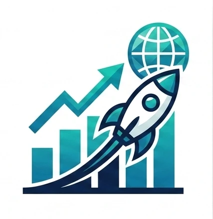 OptirankPro official site icon featuring a rocket launching over a growth chart and global AI network.