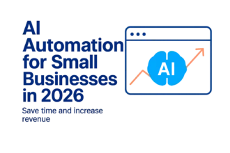 AI automation for small businesses to save time and increase revenue