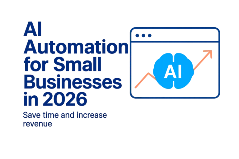 AI automation for small businesses to save time and increase revenue