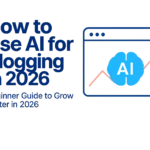 how to use AI for blogging to create content and grow traffic