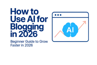 how to use AI for blogging to create content and grow traffic