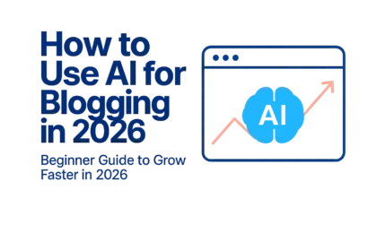 how to use AI for blogging to create content and grow traffic