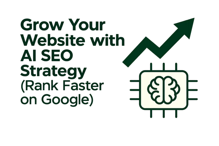 AI SEO strategy for beginners to rank websites faster on Google