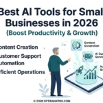 best AI tools for small businesses to improve productivity and growth