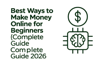 best ways to make money online for beginners using AI and digital methods 2026