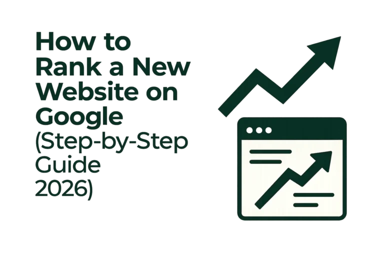 how to rank a new website on Google step by step SEO guide 2026