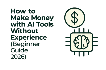 make money with AI tools without experience beginner guide 2026