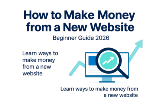 how to make money from a website for beginners using SEO and online methods